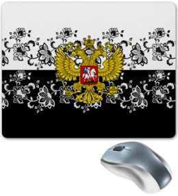 Заказать коврик для мышки в Москве. Коврик для мышки Узор и герб от THE_NISE  - готовые дизайны и нанесение принтов.