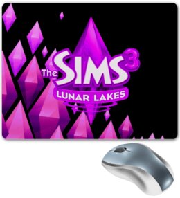 Заказать коврик для мышки в Москве. Коврик для мышки The Sims 3 от THE_NISE  - готовые дизайны и нанесение принтов.