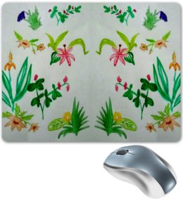 Заказать коврик для мышки в Москве. Коврик для мышки Ботаника от mrs-snit@yandex.ru - готовые дизайны и нанесение принтов.