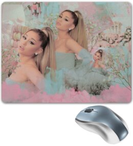 Заказать коврик для мышки в Москве. Коврик для мышки Ariana Grande от Al Mendal - готовые дизайны и нанесение принтов.