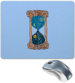 Заказать коврик для мышки в Москве. Коврик для мышки Песочные часы от THE_NISE  - готовые дизайны и нанесение принтов.
