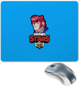 Заказать коврик для мышки в Москве. Коврик для мышки Brawl Stars от THE_NISE  - готовые дизайны и нанесение принтов.