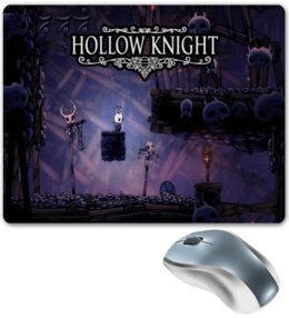 Заказать коврик для мышки в Москве. Коврик для мышки Hollow Knight от THE_NISE  - готовые дизайны и нанесение принтов.