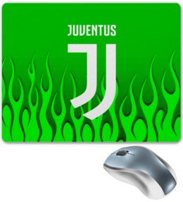 Заказать коврик для мышки в Москве. Коврик для мышки Juventus от THE_NISE  - готовые дизайны и нанесение принтов.