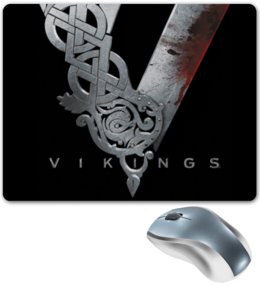 Заказать коврик для мышки в Москве. Коврик для мышки Vikings от shop-viking - готовые дизайны и нанесение принтов.