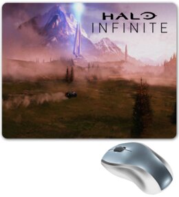 Заказать коврик для мышки в Москве. Коврик для мышки Halo Infinite от THE_NISE  - готовые дизайны и нанесение принтов.