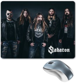 Заказать коврик для мышки в Москве. Коврик для мышки Sabaton от THE_NISE  - готовые дизайны и нанесение принтов.