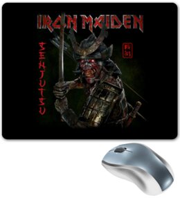 Заказать коврик для мышки в Москве. Коврик для мышки Iron Maiden от Leichenwagen - готовые дизайны и нанесение принтов.