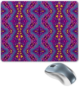Заказать коврик для мышки в Москве. Коврик для мышки Фиолетовая мозаика от THE_NISE  - готовые дизайны и нанесение принтов.