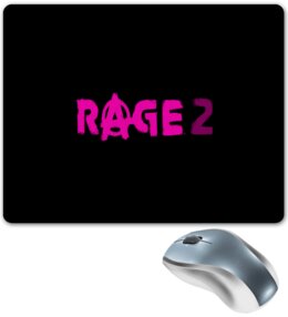 Заказать коврик для мышки в Москве. Коврик для мышки  Rage 2 от THE_NISE  - готовые дизайны и нанесение принтов.