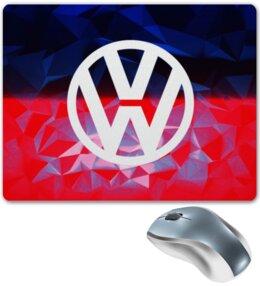 Заказать коврик для мышки в Москве. Коврик для мышки Volkswagen от THE_NISE  - готовые дизайны и нанесение принтов.