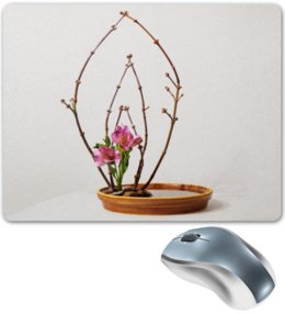 Заказать коврик для мышки в Москве. Коврик для мышки Икебана / Ikebana от Ikebana - готовые дизайны и нанесение принтов.