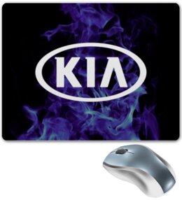 Заказать коврик для мышки в Москве. Коврик для мышки KIA авто от THE_NISE  - готовые дизайны и нанесение принтов.