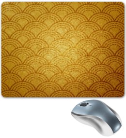 Заказать коврик для мышки в Москве. Коврик для мышки золотой узор от THE_NISE  - готовые дизайны и нанесение принтов.