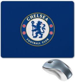 Заказать коврик для мышки в Москве. Коврик для мышки Chelsea FC от THE_NISE  - готовые дизайны и нанесение принтов.