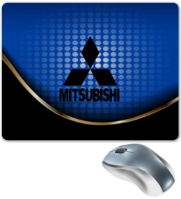Заказать коврик для мышки в Москве. Коврик для мышки Mitsubishi от THE_NISE  - готовые дизайны и нанесение принтов.