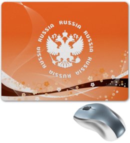 Заказать коврик для мышки в Москве. Коврик для мышки  герб РФ от THE_NISE  - готовые дизайны и нанесение принтов.