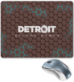 Заказать коврик для мышки в Москве. Коврик для мышки Detroit от THE_NISE  - готовые дизайны и нанесение принтов.