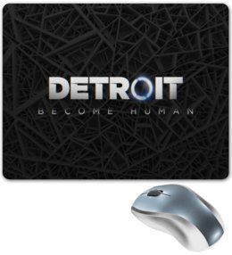 Заказать коврик для мышки в Москве. Коврик для мышки Detroit Become Human от THE_NISE  - готовые дизайны и нанесение принтов.