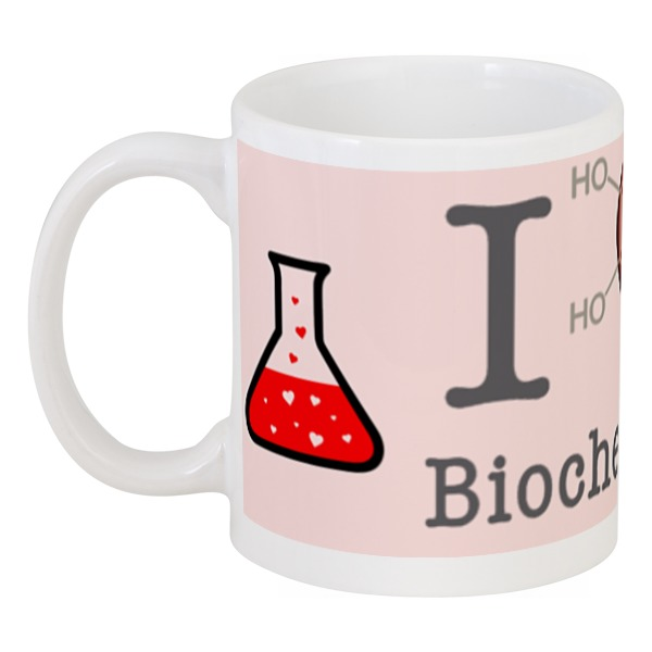 Printio Кружка I love biochemistry printio 3d кружка i love biochemistry