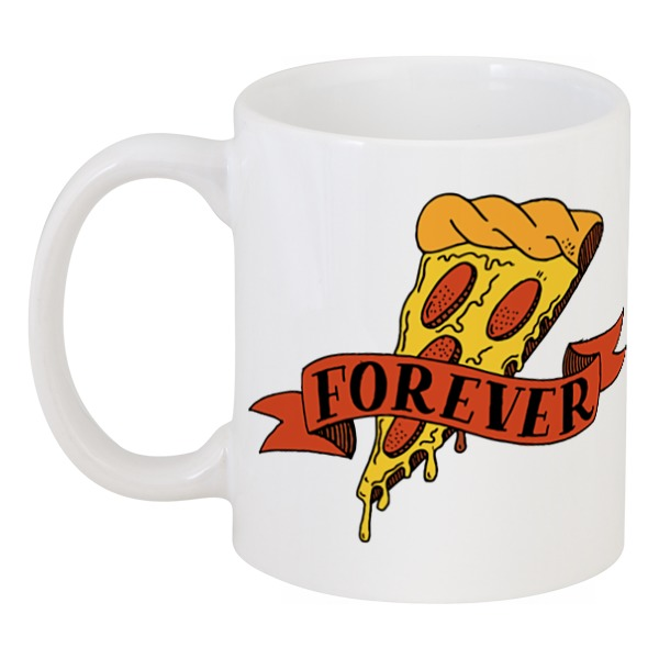 Printio Кружка Pizza forever pop up для малышей ням ням кто что ест
