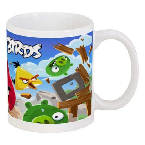 Заказать кружку в Москве. Кружка Angry Birds от Артём Фомин - готовые дизайны и нанесение принтов.