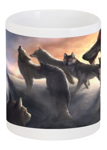 Заказать кружку в Москве. Кружка Werewolvles от werewolfan - готовые дизайны и нанесение принтов.