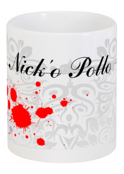 Заказать кружку в Москве. Кружка Blood juice by Nick'o Pollo от Nick'o Pollo - готовые дизайны и нанесение принтов.