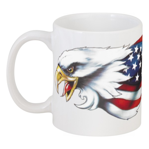 Заказать кружку в Москве. Кружка American Eagle от Leichenwagen - готовые дизайны и нанесение принтов.