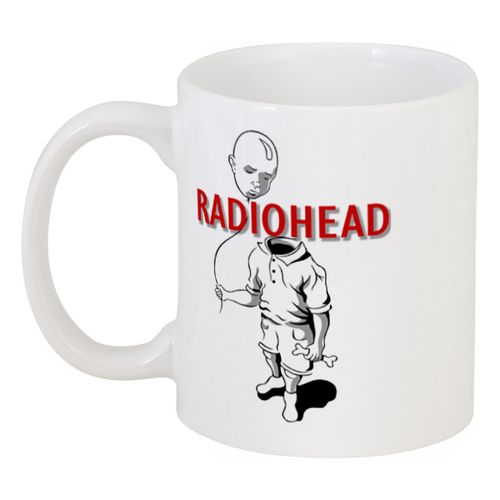 Заказать кружку в Москве. Кружка Radiohead от geekbox - готовые дизайны и нанесение принтов.