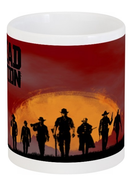 Заказать кружку в Москве. Кружка Red Dead Redemption game от Leichenwagen - готовые дизайны и нанесение принтов.