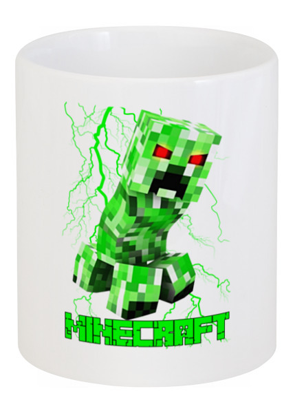 Заказать кружку в Москве. Кружка MINECRAFT CREEPER от weeert - готовые дизайны и нанесение принтов.