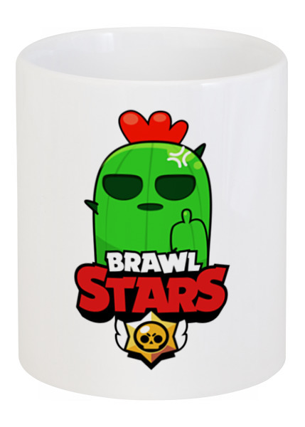 Заказать кружку в Москве. Кружка Brawl Stars от weeert - готовые дизайны и нанесение принтов.