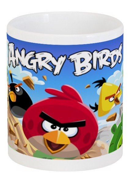 Заказать кружку в Москве. Кружка Angry Birds от Артём Фомин - готовые дизайны и нанесение принтов.