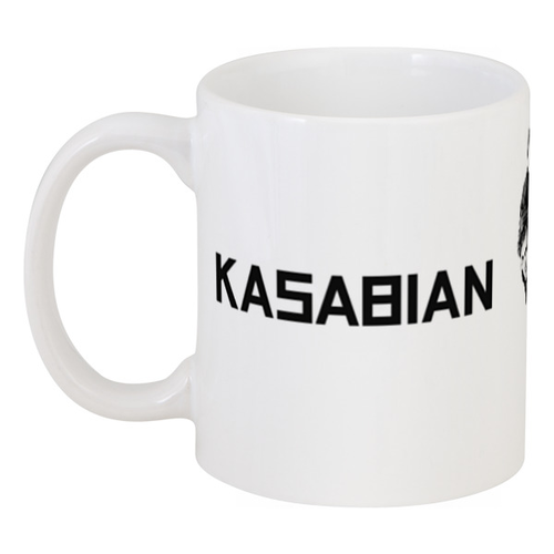 Заказать кружку в Москве. Кружка Kasabian от geekbox - готовые дизайны и нанесение принтов.