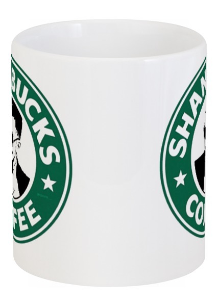 Заказать кружку в Москве. Кружка Shanbucks Coffee от prettydisaster - готовые дизайны и нанесение принтов.
