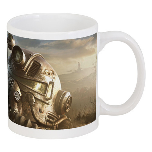 Заказать кружку в Москве. Кружка Fallout 76 от mug-shop - готовые дизайны и нанесение принтов.