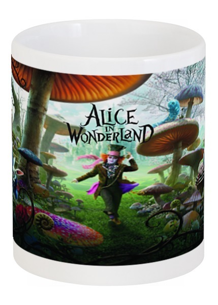 Заказать кружку в Москве. Кружка Alice in Wonderland от Leichenwagen - готовые дизайны и нанесение принтов.