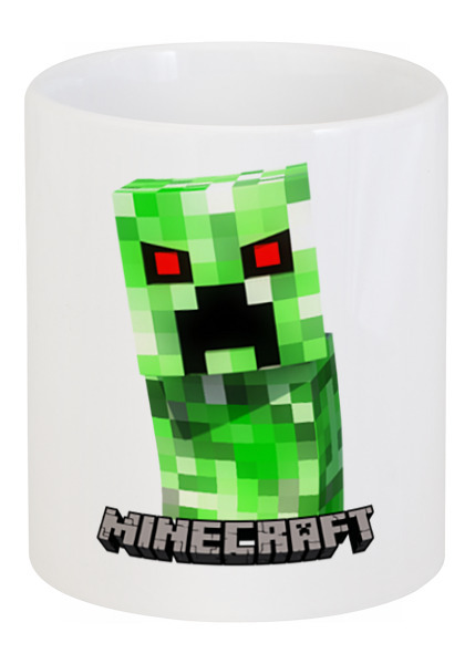 Заказать кружку в Москве. Кружка MINECRAFT CREEPER от weeert - готовые дизайны и нанесение принтов.