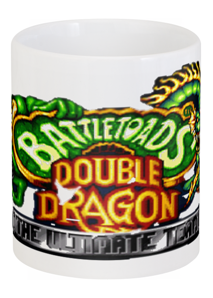 Заказать кружку в Москве. Кружка Battletoads & Double Dragon от Nalivaev - готовые дизайны и нанесение принтов.