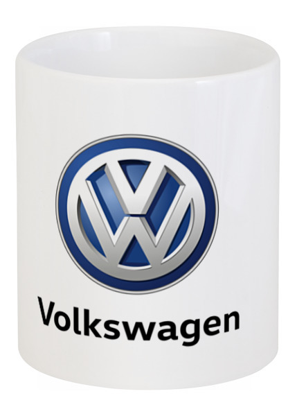 Заказать кружку в Москве. Кружка Volkswagen от DESIGNER   - готовые дизайны и нанесение принтов.