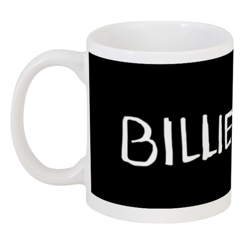 Заказать кружку в Москве. Кружка Billie Eilish от DESIGNER   - готовые дизайны и нанесение принтов.