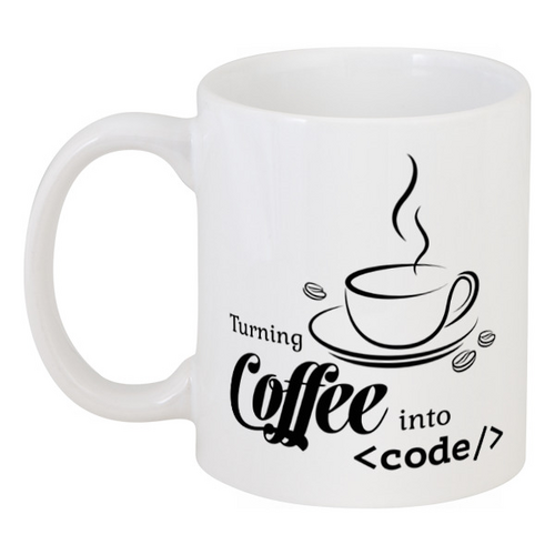 Заказать кружку в Москве. Кружка Кофе(Coffee) от Zamula - готовые дизайны и нанесение принтов.