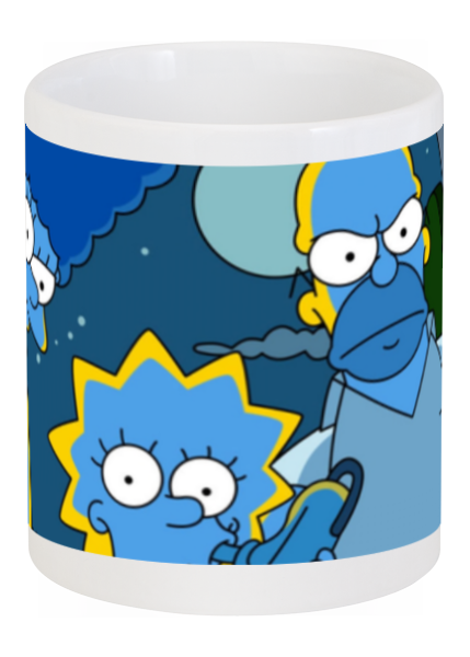 Заказать кружку в Москве. Кружка Simpsons от Max - готовые дизайны и нанесение принтов.