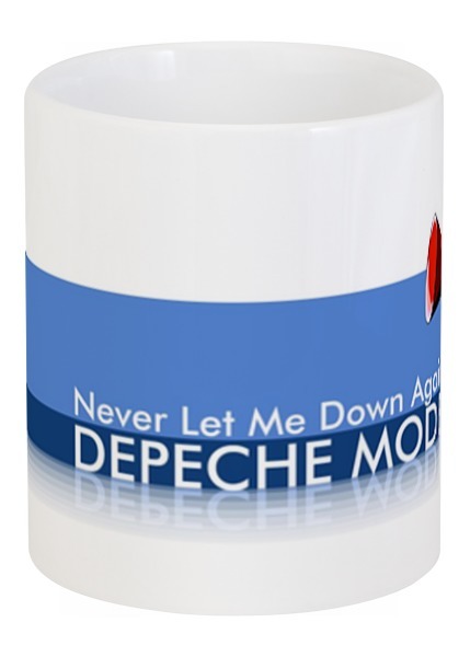 Заказать кружку в Москве. Кружка Depeche Mode от Leichenwagen - готовые дизайны и нанесение принтов.