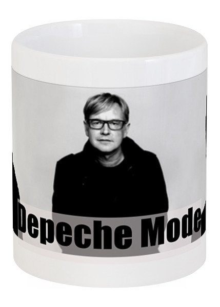 Заказать кружку в Москве. Кружка Depeche Mode - The Band от Black Pimpf - готовые дизайны и нанесение принтов.