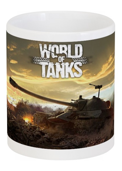 Заказать кружку в Москве. Кружка World Of Tanks от elenka_red - готовые дизайны и нанесение принтов.
