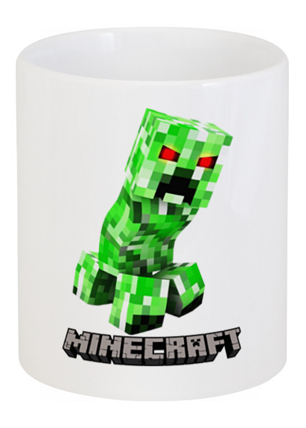 Заказать кружку в Москве. Кружка MINECRAFT CREEPER от weeert - готовые дизайны и нанесение принтов.