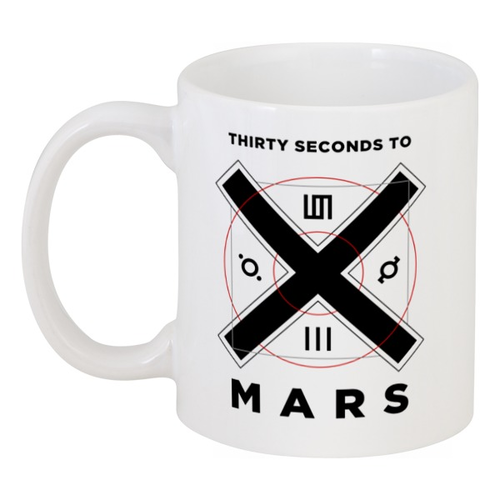 Заказать кружку в Москве. Кружка 30 Seconds to Mars от geekbox - готовые дизайны и нанесение принтов.