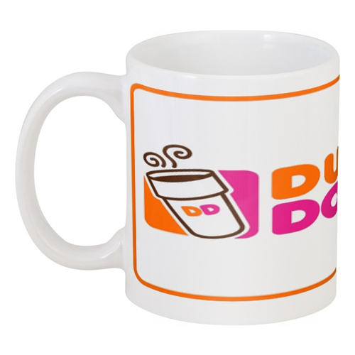 Заказать кружку в Москве. Кружка Dunkin' Donuts от Nalivaev - готовые дизайны и нанесение принтов.